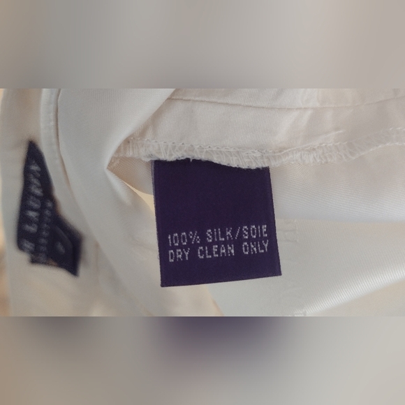 Ralph Lauren Purple Label Silk Pants - Picture 7 of 8